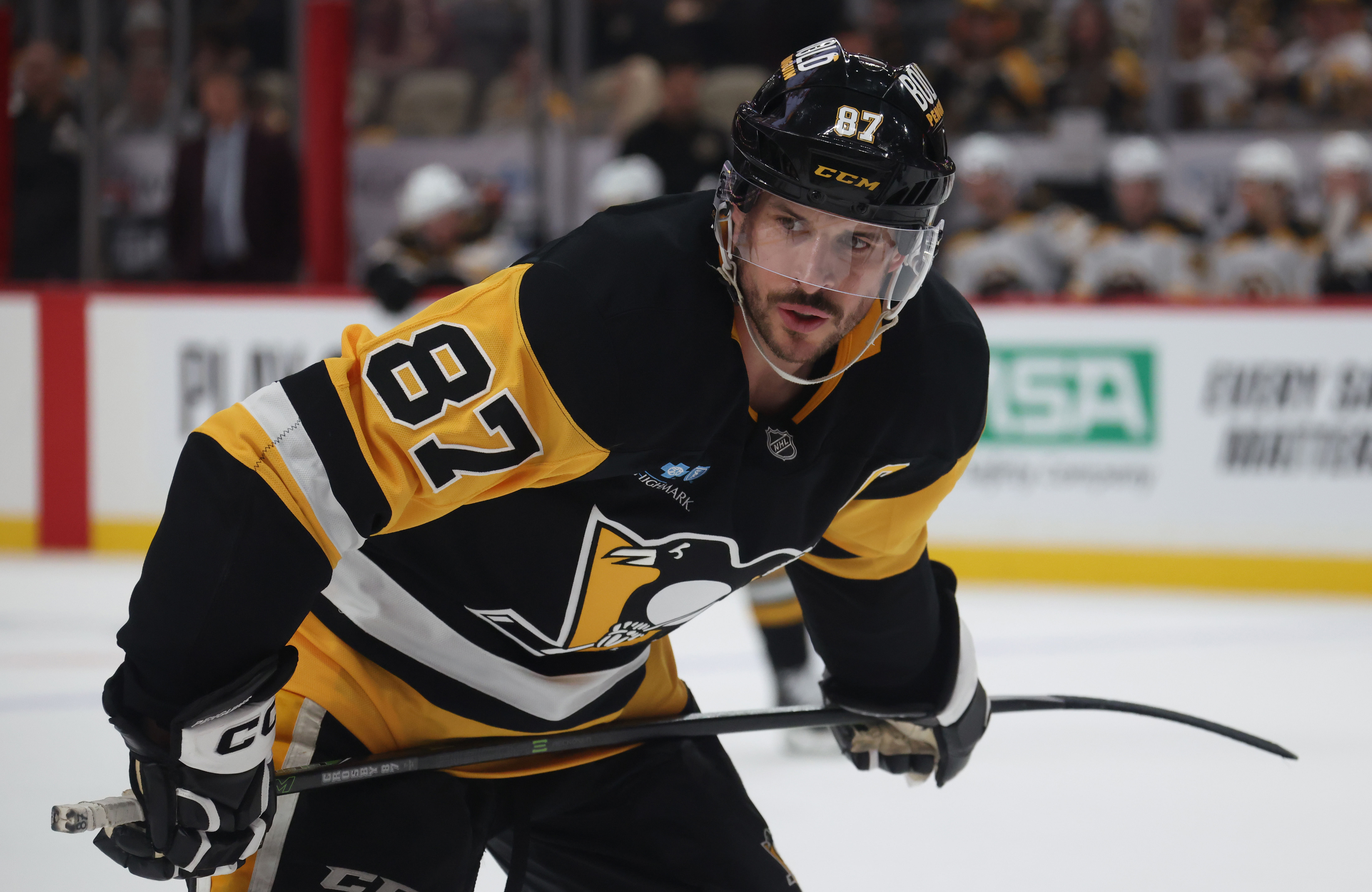Sidney Crosby didn't help hire the new coach (Imagn)